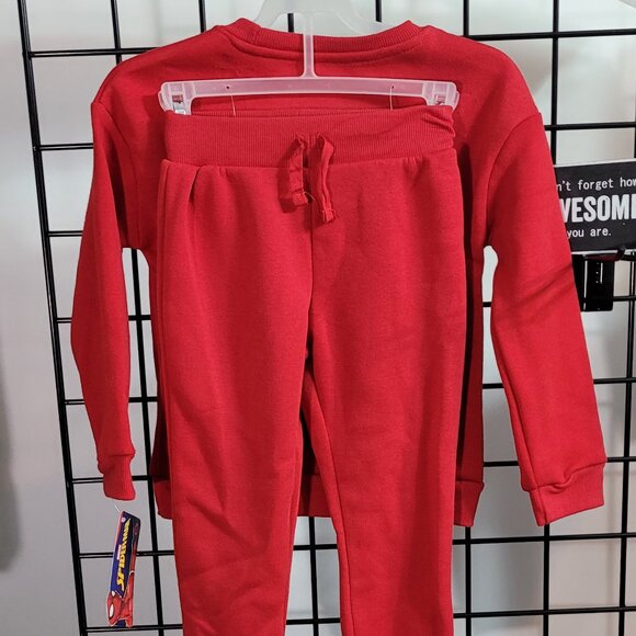 Marvel Spiderman Kids Holiday Pajama Set - Red (Size 4) - Picture 7 of 8